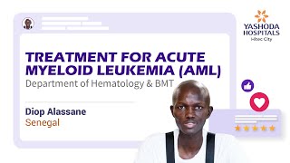 Treatment for Acute Myeloid Leukemia AML  HalfMatch Bone Marrow Transplant [upl. by Iohk]