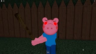 Roblox Piggy New Infected George Pig Jumpscare  Roblox Piggy RP [upl. by Harmonie]