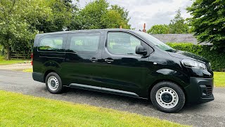 VAUXHALL VIVARO 9 SEATER MINIBUS  MPV AUTO LWB  2022 MODEL  NEW SHAPE 1 OWNER  ONLY 18K MILES [upl. by Evoy]