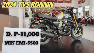 2024 TVS RonninSpecial Edition5 Reason To Buy it👍  Loan Details💰Easy EMI optionsFeatures Loaded [upl. by Revell]