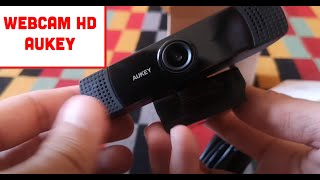 LA MEJOR WEBCAM HD DEL MERCADO ✅ de Aukey [upl. by Aihsercal532]