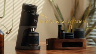 NadoNado Olentia coffee grinder a nice home espresso grinder with great accessories [upl. by Chiarra461]