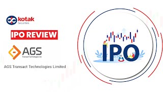 IPO Review  AGS Transact Technologies  Price Band  Issue Size  Financials [upl. by Anrahs]