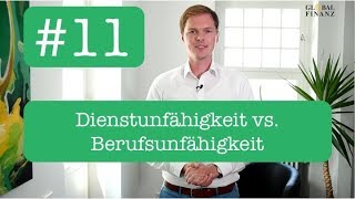 Dienstunfähigkeit vs Berufsunfähigkeit Referendariat für Anfänger 11 [upl. by Diskson55]