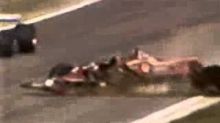 Gilles Villeneuve crash Imola  1980 [upl. by Tippets]