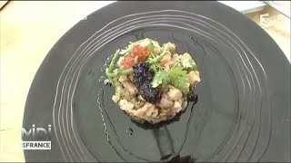 Recette  Tartare de maigre aux salicornes [upl. by Cybill321]