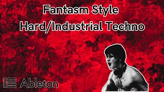 Fantasm Style  HardIndustrial Techno Tutorial ​​Free Project File [upl. by Labors655]