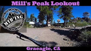 Mills Peak Lookout Graeagle CA Mountain Biking [upl. by Diley]