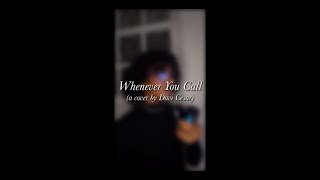 Whenever You Call  Mariah Carey A cover by Davi Cesar [upl. by Anitnegra703]