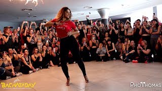 La Alemana Lady Style  Bachata Day 2019 [upl. by Clapper]