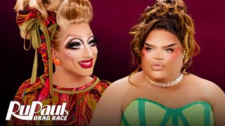 The Pit Stop S15 E07 🏁  Bianca Del Rio amp Kandy “The Pit Stop” Muse  RuPaul’s Drag Race S15 [upl. by Yllek]