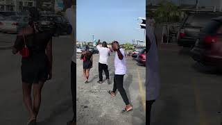 Holding people’s hand prank funny comedyprank prank funnynaija [upl. by Volkan354]