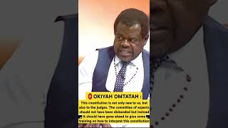 🏮Okiyah Omtatah says the Kenyan constitution is newKenya TrendingNews CitizenTV CitizenDaybreak [upl. by Cyrillus]