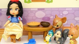 Bonecas Frozen Elsa Anna Branca de Neve Bela e outras Princesas Disney Unboxing Brinquedonovelinhas [upl. by Oicinoid]