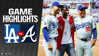 Dodgers vs Braves Game Highlights 91424  MLB Highlights [upl. by Pooh]