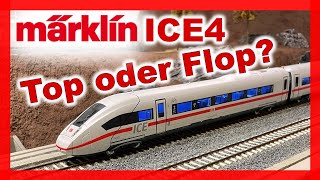 749€  zu teuer oder lohnenswert  Märklin ICE4 39714 im Review amp Fahrbetrieb mit PIKO Vergleich [upl. by Serrano]