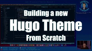 LIVE JAMSTACK  Building a Hugo Theme from Scratch [upl. by Letnohc668]