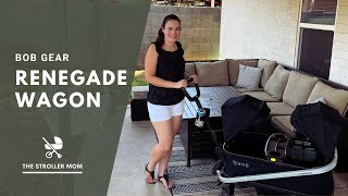 Bob Renegade Stroller Wagon Review Good Bad and Surprising  Honest Review From A Mom [upl. by Buchheim12]