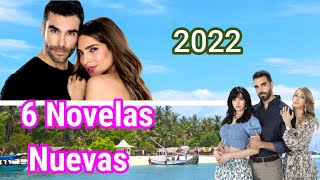 6 Super Novelas en estreno 2022 [upl. by Hairem]