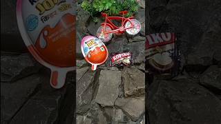 Kinder Joy Box With Kopiko And Cycle Gems Chocolate Popsicle 🍡shorts shortsviral viral [upl. by Kaslik515]