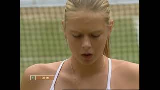 Maria Sharapova vs Serena Williams Wimbledon Final 2004 [upl. by Eada]