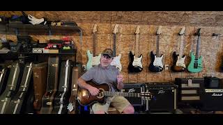 quotFragilequot Sting played on Ibanez Classical GA35 thinline acoustic electric guitar demo and review [upl. by Tabbi]