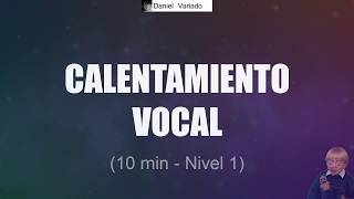 Calentamiento Vocal para HOMBRES Nivel 1 [upl. by Yenar]