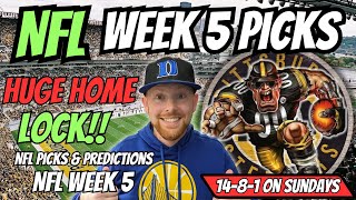 NFL Picks Week 5  NFL Picks Today 1062024  Free NFL Picks Predictions amp Sports Betting Advice [upl. by Hoffmann601]