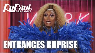 RuPauls Drag Race Season 16  ENTRANCES RUPRISE [upl. by Nosremaj]