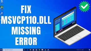 How to Fix msvcp110dll Missing Error in Windows [upl. by Bartram]