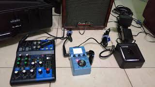 XVIVE U2 WIRELESS GUITAR SYSTEM VS LINE 6 RELAY G10 [upl. by Eikceb792]