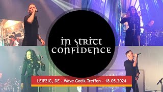 In Strict Confidence at Wave Gotik Treffen Leipzig Germany  18052024 [upl. by Quintilla]