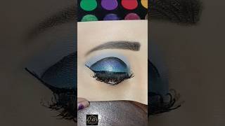 Blue eye makeup 💙kbbeauty127 blueeyes eyemackup tutorial shortvideo makeuptutorial [upl. by Ycnalc]