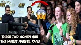 Tom Hollands Rude Fans Insult Sebastian Stan amp Anthony Mackie Shuts Them Down [upl. by Joycelin847]