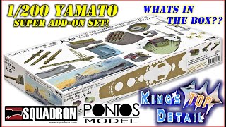 1200 IJN Yamato Battleship Gallery Model Kit Super Upgrade Set from Pontos Model amp Kings Top Detail [upl. by Harvard960]