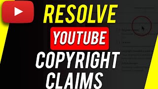 How To Resolve Music Copyright Claims on YouTube [upl. by Hannover]