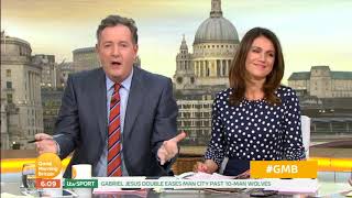 Piers Morgan Loves the New Gillette Advert  Good Morning Britain [upl. by Linzer]