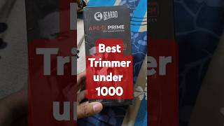 Best Trimmer under 1000 Beardo ApeX Prime 3in1 Trimmer trimmer minivlog shorts youtubeshorts [upl. by Vastah]