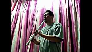 Ney tuning PVC flute improv [upl. by Nilya]