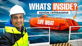 🚢கப்பல் Lifeboat Tour மூழ்கினால் இதுல தான் தப்பிபோம்🤯 Sailor Maruthi [upl. by Davon7]