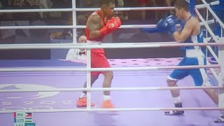 🔴Olympics2024 🇺🇿TURABEK KHABIBULLAAEV VS 🇵🇭EUMIR MARCIAL 80KG LIGHT HEAVYWEIGHT DIV [upl. by Holbrook476]