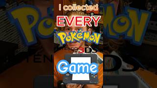 I Collected EVERY Pokémon Game for the 3DS and only main series pokemon 3ds nintendo [upl. by Namijneb]