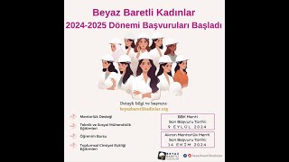 İnşaat Mühendisleri Odası İzmir Şubesi “Beyaz Baretli Kadınlar” Bursu [upl. by Herzig]