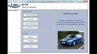 Autodiagnostika HiCOM  identifikace řídící jednotky [upl. by Ogram]