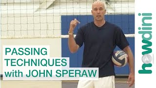 Volleyball tips Passing techniques with John Speraw [upl. by Maleki]