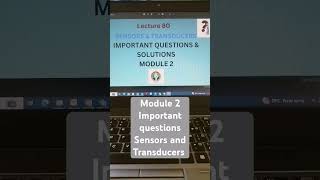 Sensors and Transducers Important previous year VTU question paper discussion [upl. by Divd196]