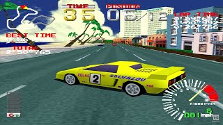 Ridge Racer  PS1 Gameplay 4K60fps [upl. by Groome]