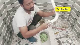 how to install cistern tank cistern fitting in indian toilet cistern flush tank fitting [upl. by Casta]