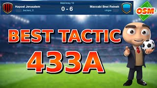 OSM TACTICS  BEST TACTIC 433A 2024  OFFENSIVE TACTIC [upl. by Caassi587]