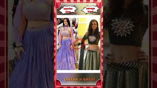 ayesha singh vs sanaya irani ghkkpm vs IpkkNd shorts youtubeshorts gumhaikisikepyarmein ipkknd [upl. by Nekal]